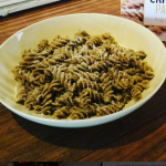 Ari's Cricket Pasta with pesto Cricket Pasta pesto
