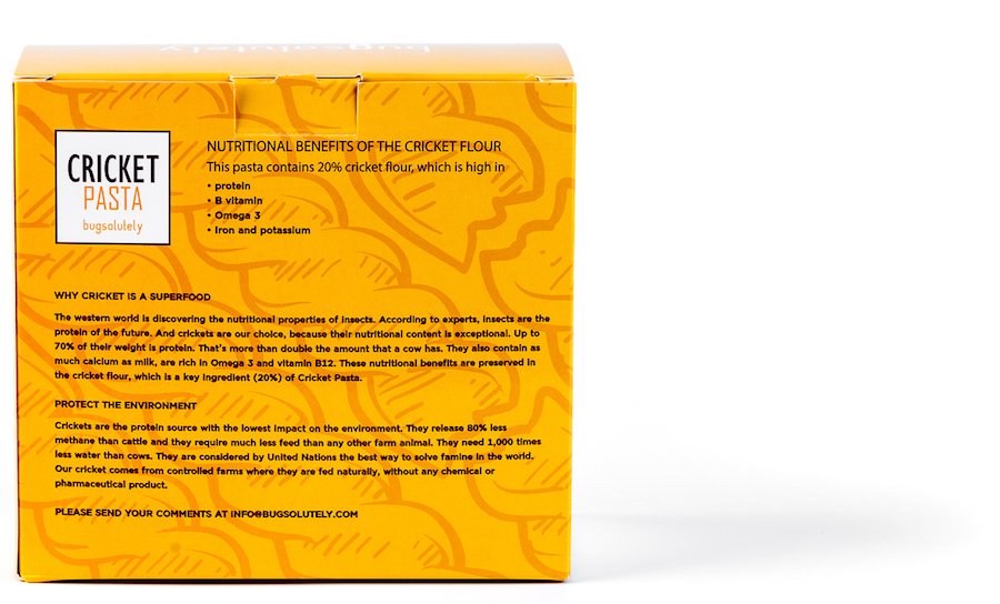 back Cricket Pasta back